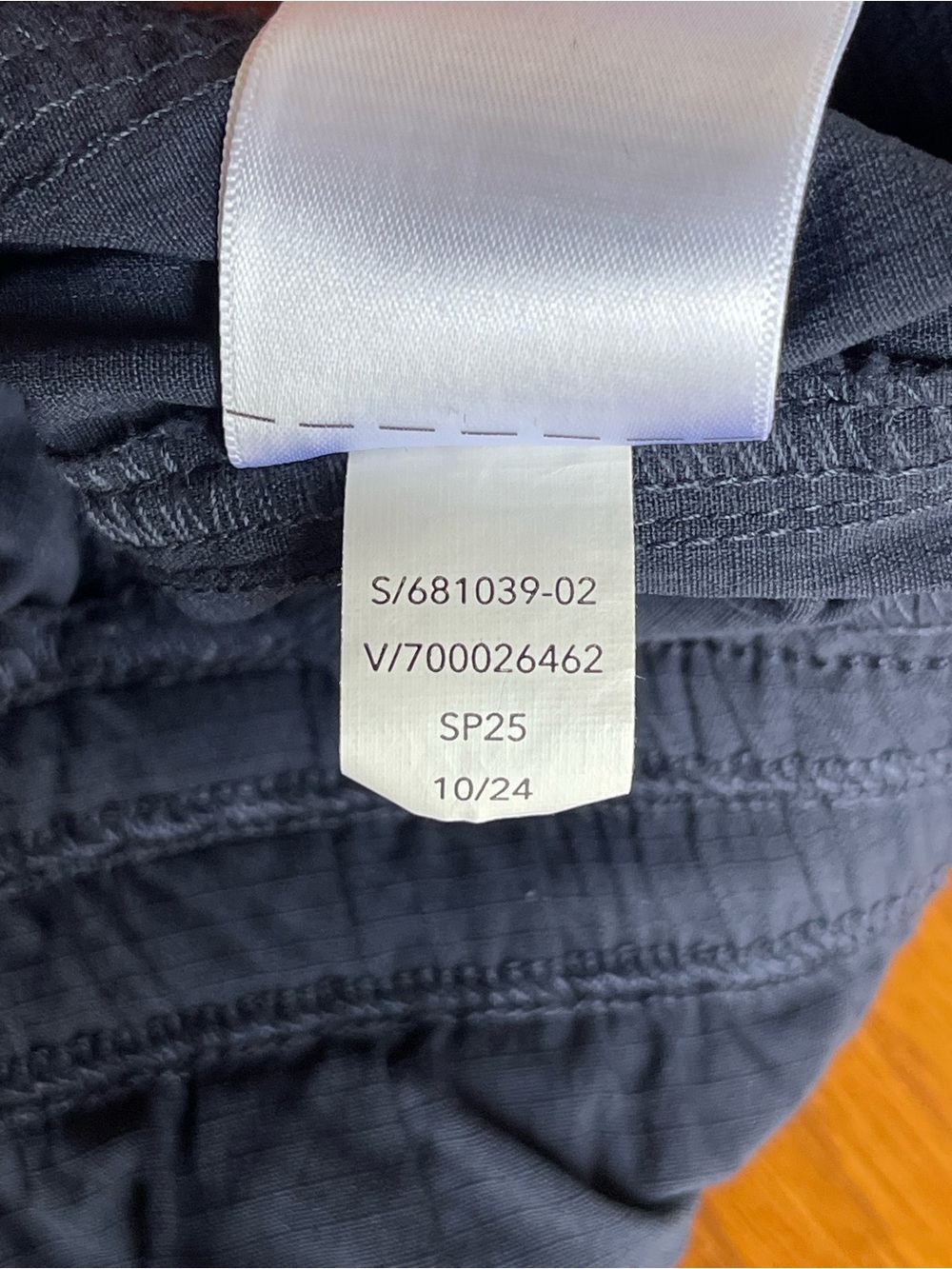 Athleta Trekkie High Rise Baggy Parachute Pants Navy Blue Size L - Picture 14 of 16